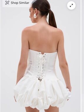 EXTRA! EXTRA! RHINESTONE MINI DRESS - 1X